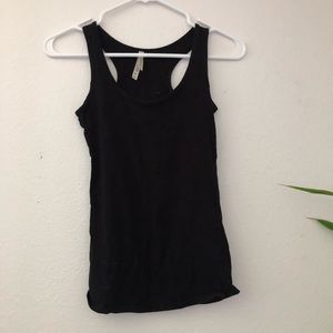Black Racerback Tank Top